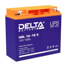 Аккумулятор Delta HRL 12-18 X (12V / 18Ah)