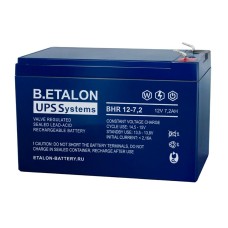 Аккумулятор B.ETALON BHR 12-7.2 (12V / 7.2Ah)