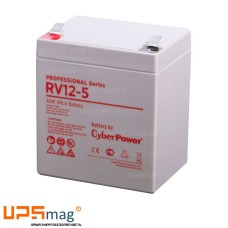 Аккумулятор CyberPower RV 12-5 (12V / 6Ah)