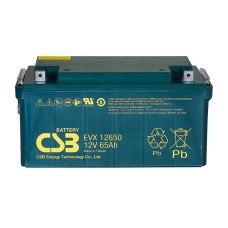 Аккумулятор CSB EVX 12650 (12V / 65Ah)