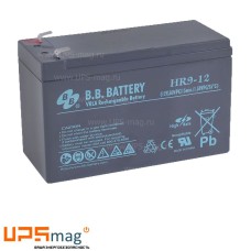 Аккумулятор BB Battery HR9-12 (12V / 9Ah)