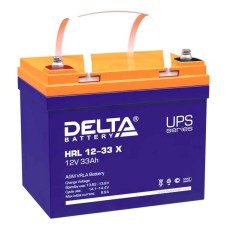 Аккумулятор Delta HRL 12-33 X (12V / 33Ah)