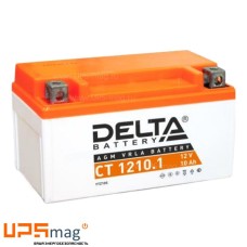 Мото аккумулятор Delta CT 1210.1 (12V / 10Ah / 190A (CCA))