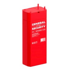 Аккумулятор General Security GS 1-4 (4V / 1Ah)