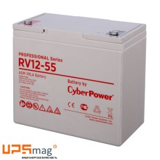 Аккумулятор CyberPower RV 12-55 (12V / 60Ah)