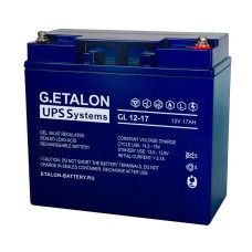 Аккумулятор G.ETALON GL 12-17 (12V / 17Ah)