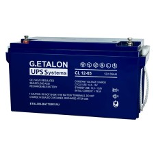 Аккумулятор G.ETALON GL 12-65 (12V / 65Ah)