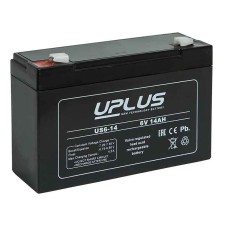 Аккумулятор UPLUS US6-14 (6V / 14Ah)