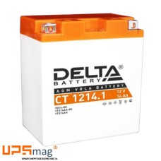 Мото аккумулятор Delta CT 1214.1 (12V / 12Ah / 165A (CCA))