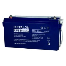 Аккумулятор C.ETALON CHRL 12-65 (12V / 65Ah)