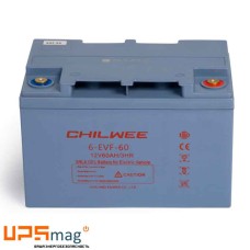 Аккумулятор тяговый Chilwee 6-EVF-60 (12V / 66Ah C5) GEL