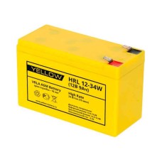 Аккумулятор YELLOW HRL 12-34W (12V / 9Ah)