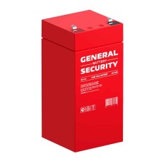 Аккумулятор General Security GS 4-4 (4V / 4Ah)