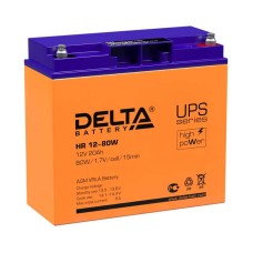 Аккумулятор Delta HR 12-80W (12V / 20Ah)