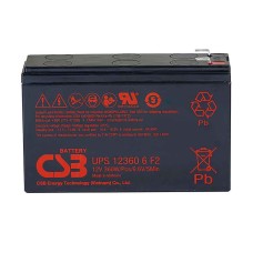 Аккумулятор CSB UPS 12360 6 F2 (12V / 7.5Ah)