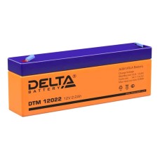 Аккумулятор Delta DTM 12022 (12V / 2.2Ah)