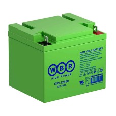 Аккумулятор WBR GPL12450 (12V / 45Ah)