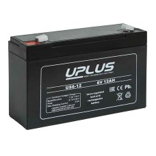 Аккумулятор UPLUS US6-12 (6V / 12Ah)