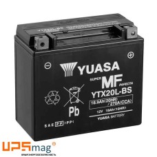 Мото аккумулятор Yuasa YTX20L-BS (12V / 18Ah)