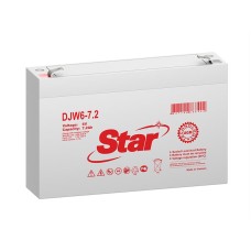 Аккумулятор STAR DJW6-7.2 (6V / 7.2Ah)