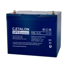 Аккумулятор C.ETALON CHRL 12-75 (12V / 75Ah)