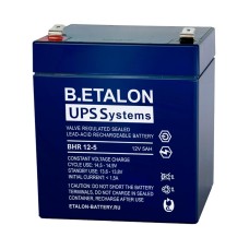 Аккумулятор B.ETALON BHR 12-5 (12V / 5Ah)