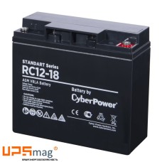 Аккумулятор CyberPower RC12-18 (12V / 18Ah)