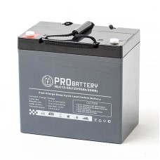 Аккумулятор тяговый PROBATTERY HLC12-50 (12V / 33Ah C5) GEL