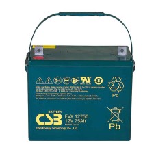 Аккумулятор CSB EVX 12750 (12V / 75Ah)