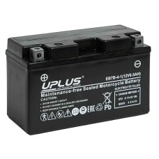 Мото аккумулятор UPLUS EB7B-4 (12V 6.5Ah) (YT7B-BS YT7B-4)