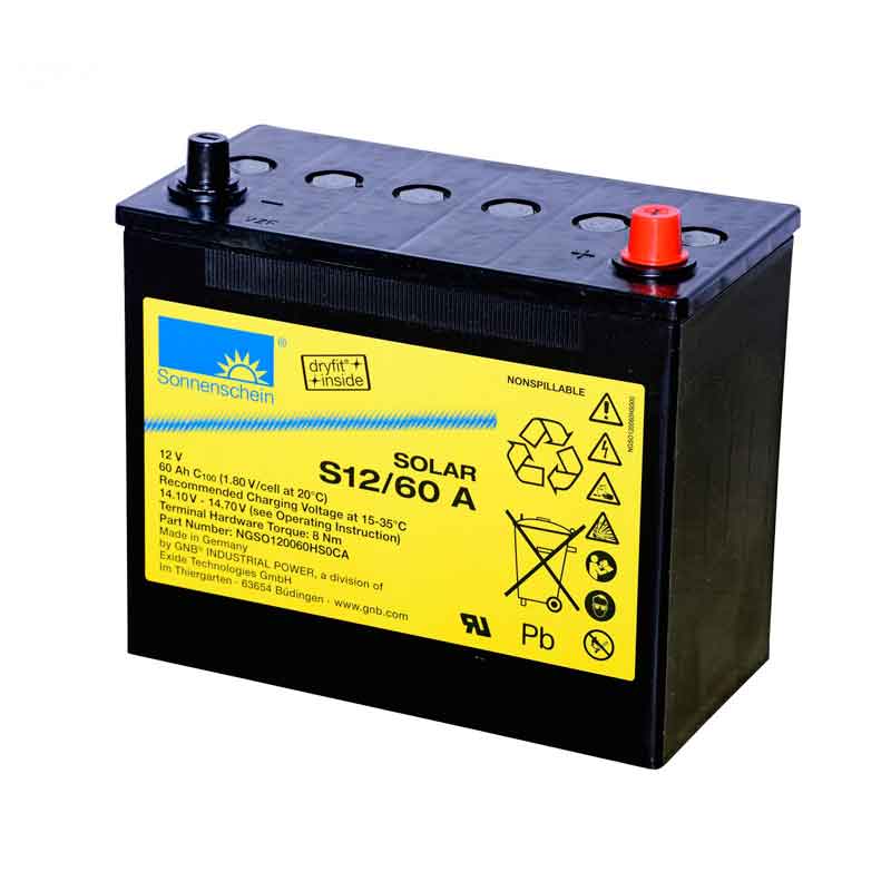 Аккумулятор Sonnenschein S 12/60 A (12V / 60Ah)