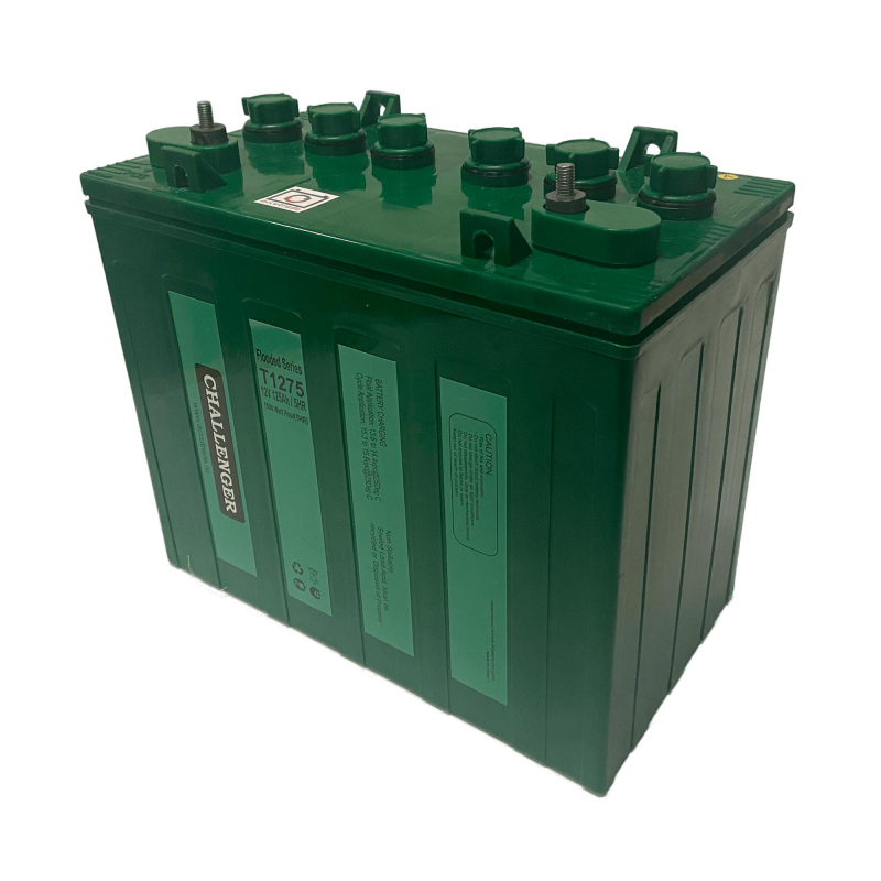 Аккумулятор тяговый Challenger T-1275 (12V / 125Ah C5) WET