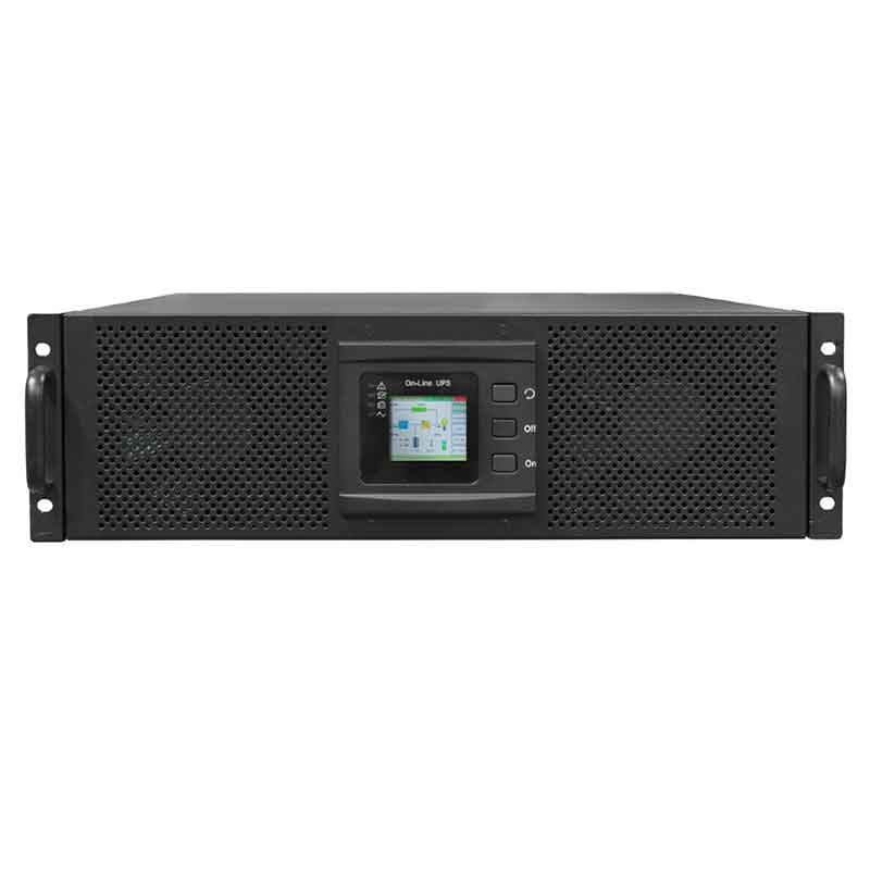 ИБП HIDEN KP9306H-RT 6000VA/6000W (3ф/1ф) внешние акб= ±96/108/120В (16/18/20 АКБ), ЗУ 12А