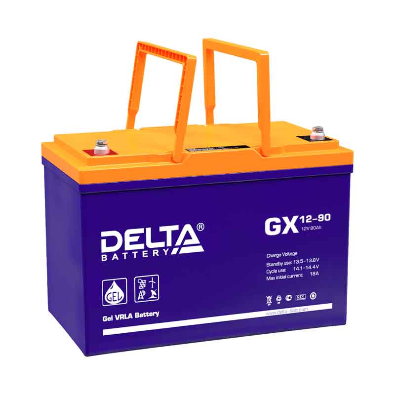Аккумулятор Delta GX 12-90 (12V / 90Ah)
