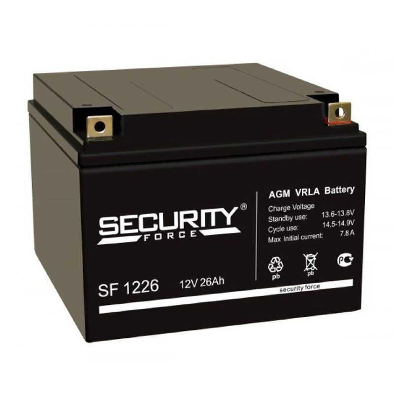 Аккумулятор Security Force SF 1226 (12V / 26Ah)