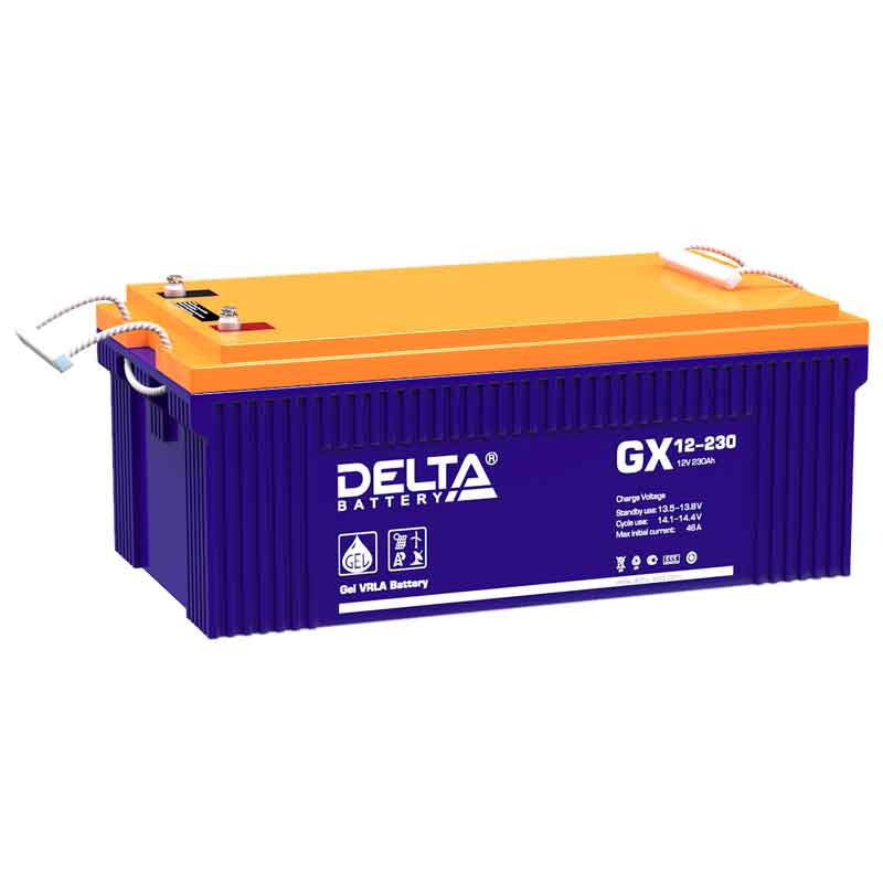 Аккумулятор Delta GX 12-230 (12V / 230Ah)