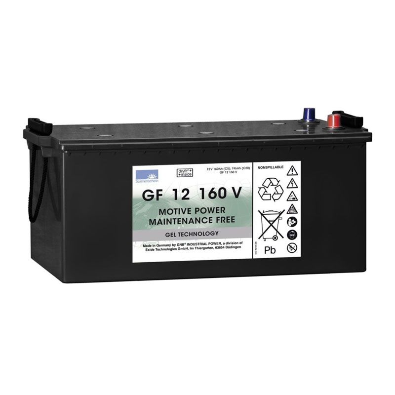 Аккумулятор тяговый Sonnenschein GF 12 160 V (12V / 160Ah C5) GEL
