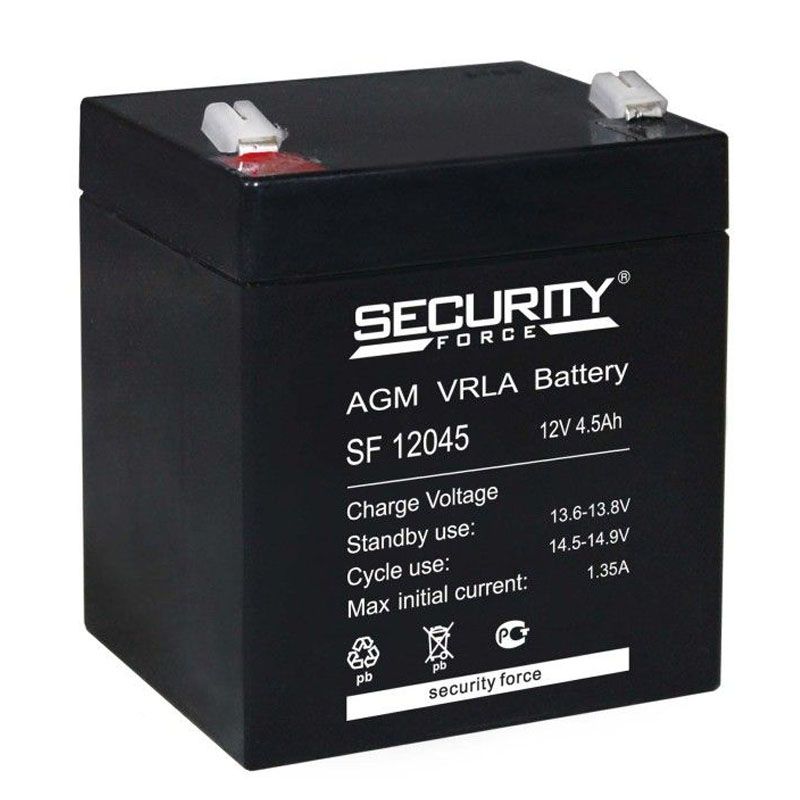 Аккумулятор Security Force SF 12045 (12V / 4.5Ah)