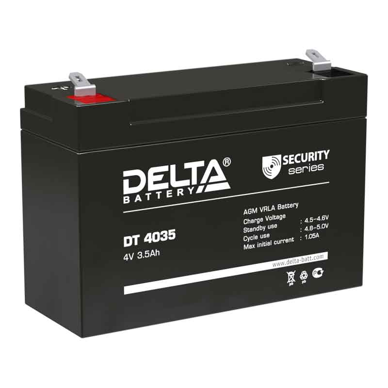 Аккумулятор Delta DT 4035 (4V / 3.5Ah)