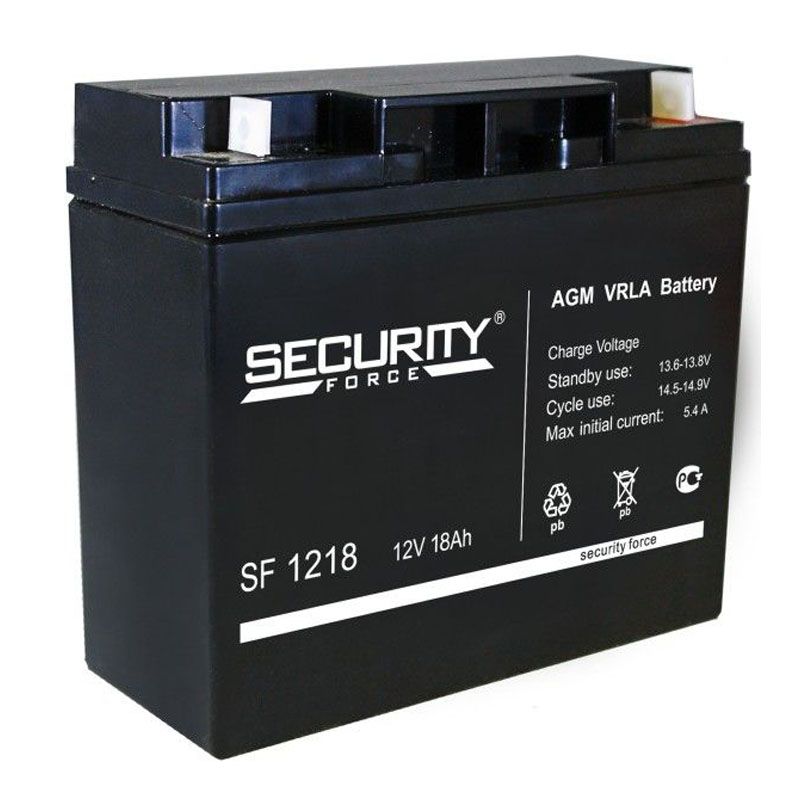 Аккумулятор Security Force SF 1218 (12V / 18Ah)