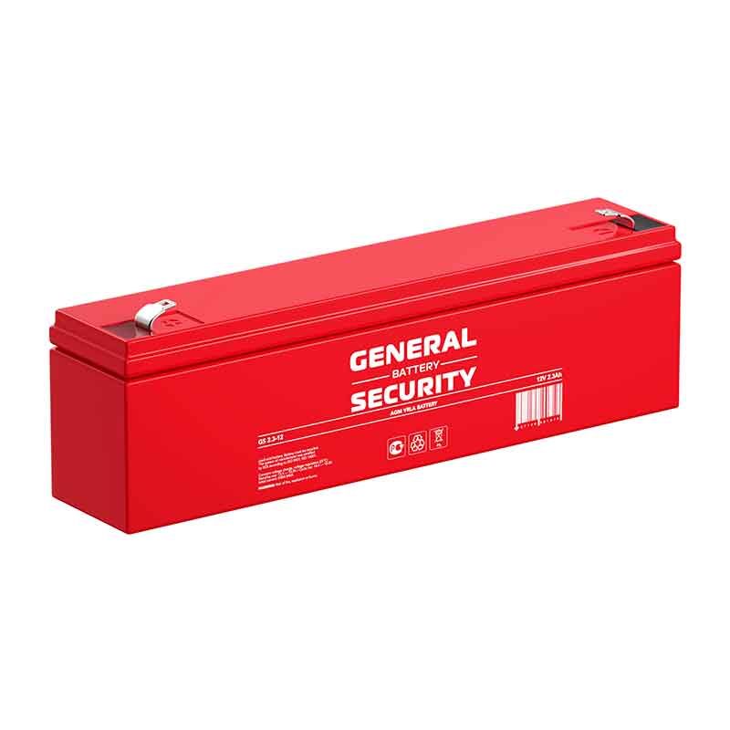 Аккумулятор General Security GS 2.3-12 (12V / 2Ah)