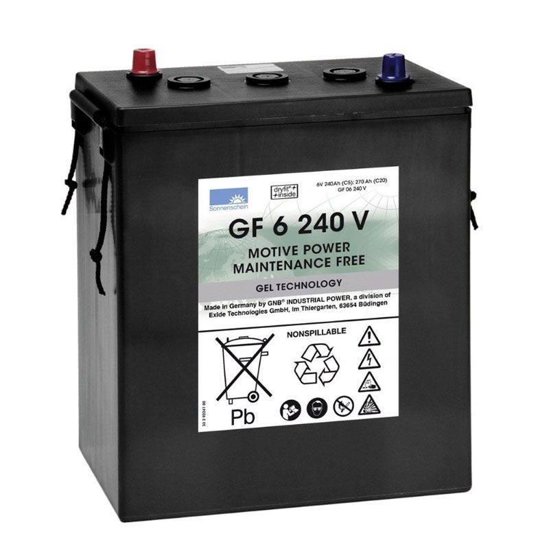 Аккумулятор тяговый Sonnenschein GF 06 240 V (6V / 240Ah C5) GEL