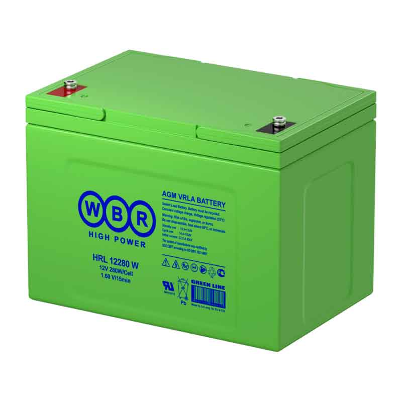 Аккумулятор WBR HRL12280W (12V / 75Ah)