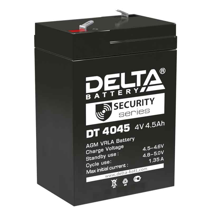 Аккумулятор Delta DT 4045 (4V / 4.5Ah)