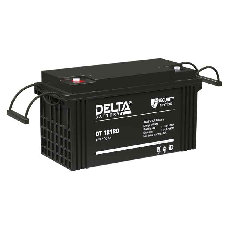 Аккумулятор Delta DT 12120 (12V / 120Ah)
