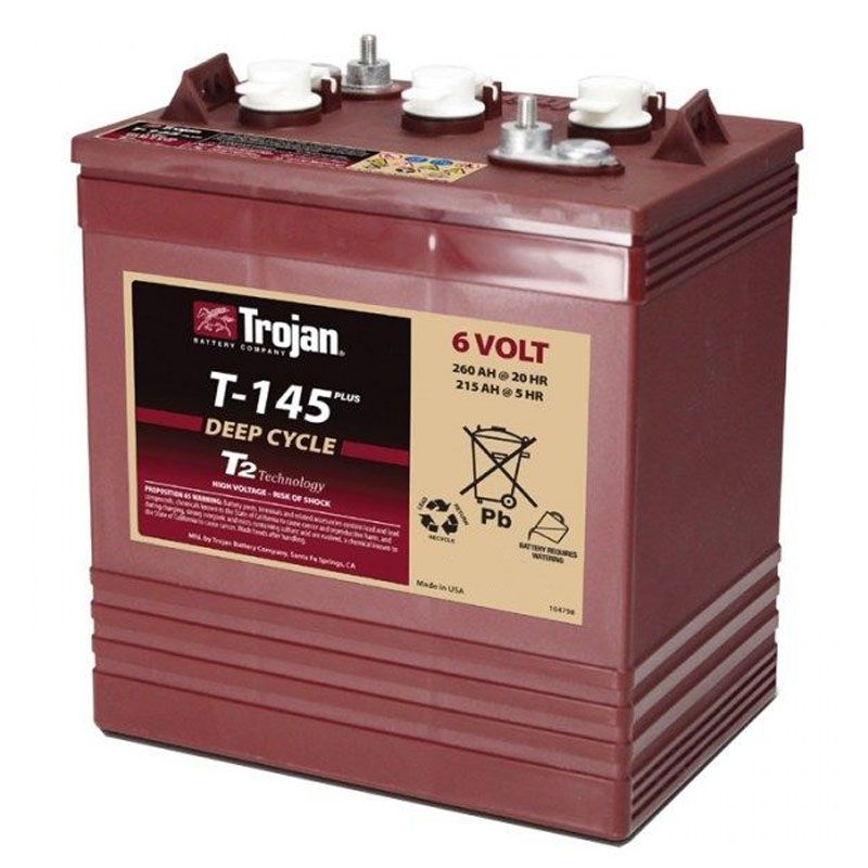 Аккумулятор тяговый Trojan T145 (6V /215Ah)