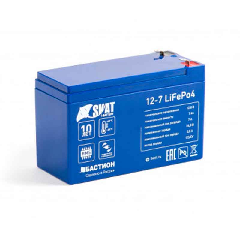 Аккумулятор SKAT 12-7 LiFePo4 (12V / 7Ah)