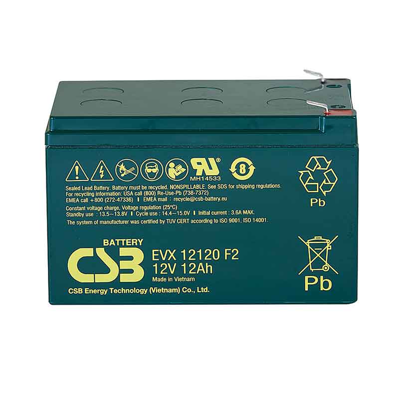 Аккумулятор CSB EVX 12120 (12V / 12Ah)
