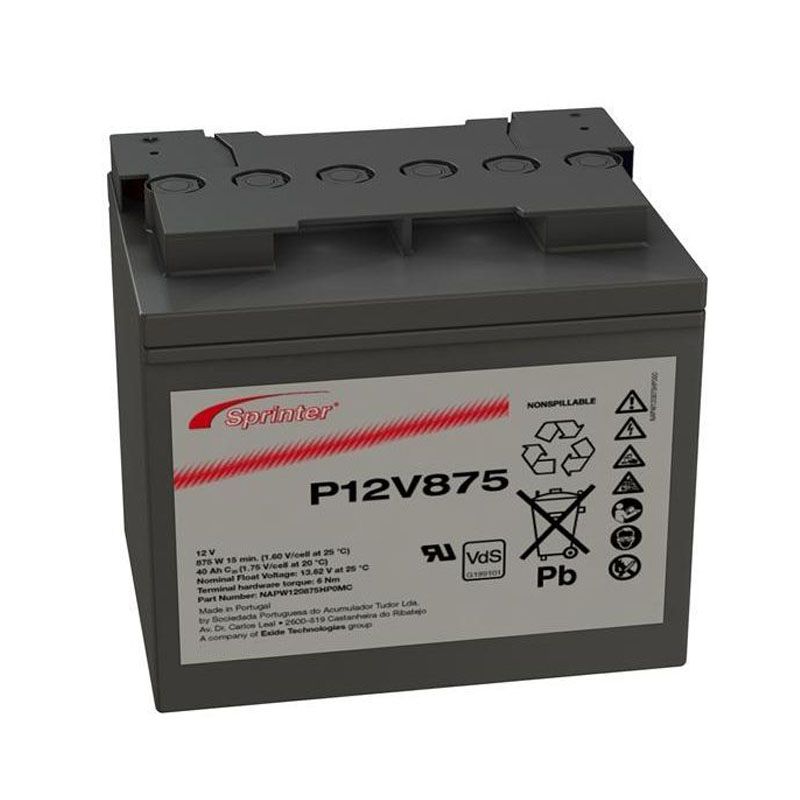 Аккумулятор Sprinter P12V875 (12V / 41Ah)
