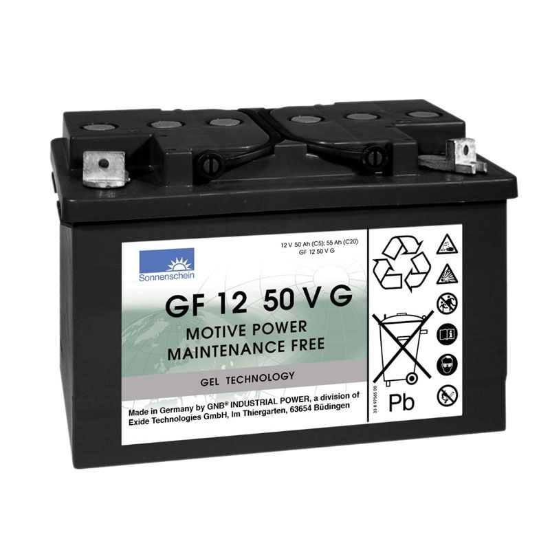 Аккумулятор тяговый Sonnenschein GF 12 050 VG (12V / 50Ah C5) GEL